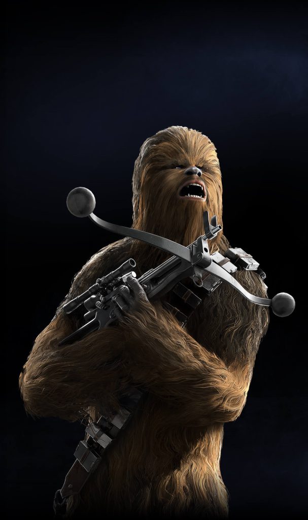 Chewbacca exists digitally too
